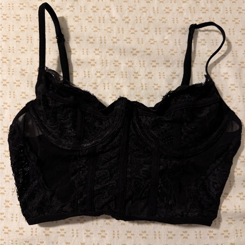 Tilly's Black Lace Bralette